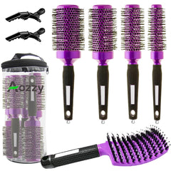 Brosse Aozzy ronde ceramique 25mm brillance et volume