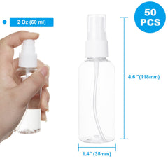 APACALI flacon vide 60ml compact portable, pratique en déplacement.