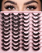 APCYUST cils faux volumineux ensemble pour un regard dense et naturel