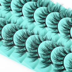 APCYUST cils mink application facile avec bande flexible et adaptabilité.