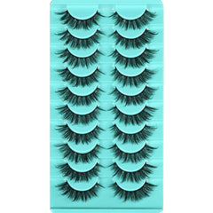 APCYUST cils mink fois-reutilisables, solution économique pour maquillage régulier.