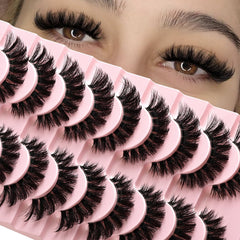 APCYUST Faux Cils ensemble aérien pour un regard ouvert