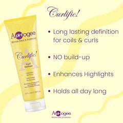ApHogee Curlific Definer—crème légère offrant une définition durable des boucles.