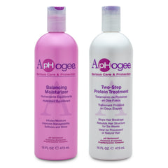 Aphogee-traitement-proteine-deux-etapes-16oz: soin fortifiant pour cheveux secs et fragiles.