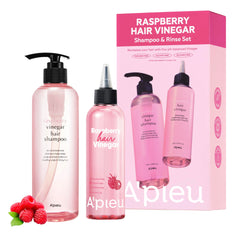 A’PIEU shampooing framboise – parfum fruité et nettoyage en profondeur.