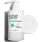 APLB Gel Douche Glutathione Niacinamide – bouteille visible, hydratation quotidienne