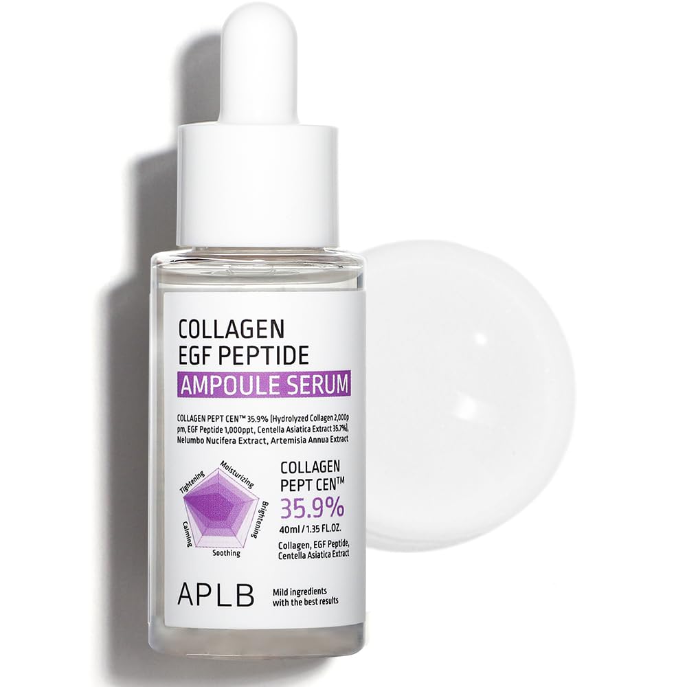 APLB sérum collagène EGF peptide – bouteille pour raffermir et nourrir.