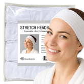 APPEARUS headband jetable 48 pièces: hygiène pratique pour spas et salons professionnels.