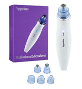 Appolus microdermabrasion visage avec tête diamant pour peau lisse et teint uniforme.