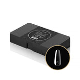 Apres Gel-X boîte de 500 tips forme cercueil naturelle pour ongles harmonieux.