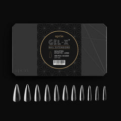 APRÉS Gel-X tailles 00 à 9, choix précis pour chaque ongle.