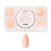 APRES Neutrals Gel-X Chloe: boîte de 150 tips pour une manucure naturelle.