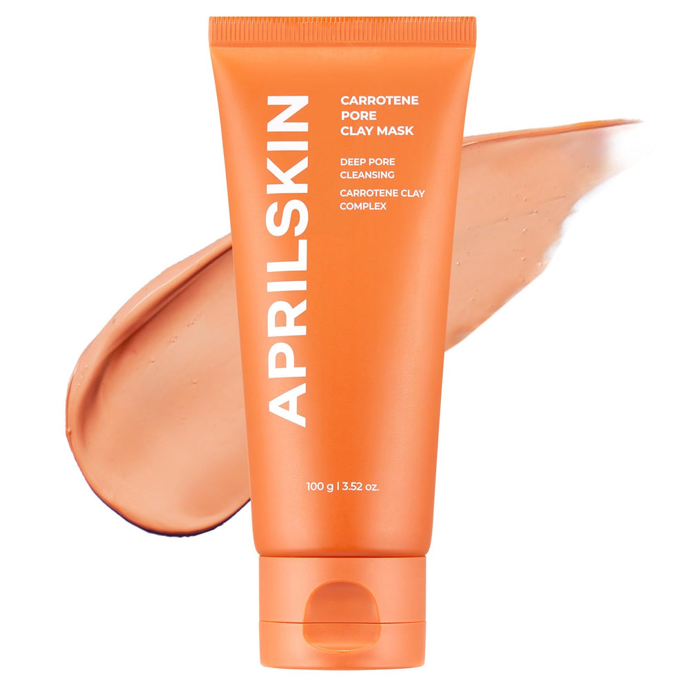 APRILSKIN Carrotene IPMP masque argile 3 minutes pour pores resserrés.