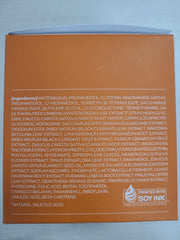 Ingrédients bêta-carotène des APRILSKIN Carrotene Pads.