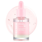 APRILSKIN Sérum Aloe Rose en bouteille, hydratation durable sans collant.