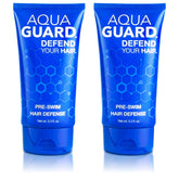 AQUA GUARD protection-cheveux-avant-natation réduit l'effet du chlore.