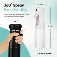 Bouteille Aquableu brumisateur maison, pulvérisation uniforme pour nettoyage doux