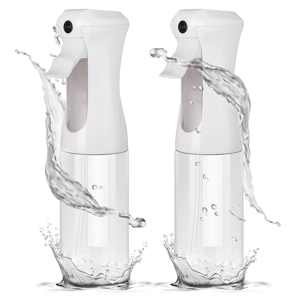Aquableu, bouteille spray brume continue pour cheveux avec utilisation polyvalente.