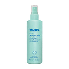 Aquage : bouteille aérosol sel de mer pour texture naturelle et facile à appliquer.