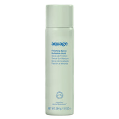 Aquage Finishing Spray brume ultra-fine pour une tenue durable et une brillance maximale.