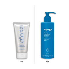 Algues Algueplex visibles, infusion nourrissante Aquage pour cheveux.