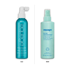 Aquage : volume capillaire renforcé par la brume sel de mer pour un aspect défini.