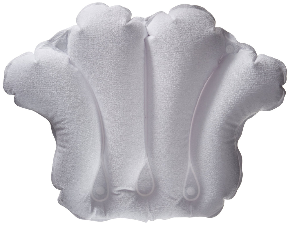 Aquasentials oreiller bain gonflable avec ventouses solides pour une baignoire stable