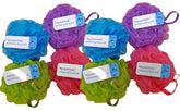 Éponge Aquasentials pouf maillage pour bain – lot de 8, exfoliante en douceur.