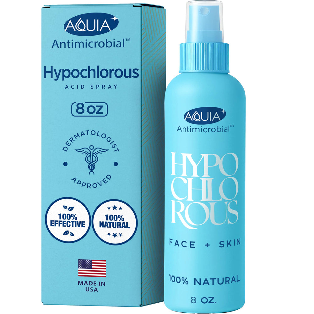 Aquia Hypochloreux Visage: flacon 8oz pour nettoyage doux