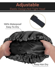 Aquior bonnet-douche-maquillage pratique lors du soin post-douche