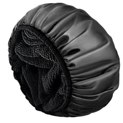 Bonnet de douche Aquior triple couche protège les cheveux pendant la douche.