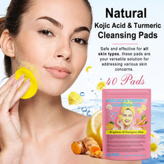 Tampon nettoyant au curcuma A r b c r n pour le corps, soin rapide