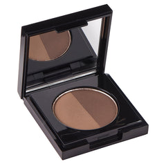 Arches et Halos Duo poudre sourcils 2 teintes pour un dégradé naturel.