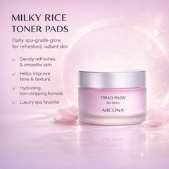 ARCONA réduction des pores: texture affinée et peau plus lisse.
