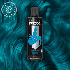 ARCTIC FOX AQUAMARINE – teinte aquamarine pour effet mermaid sur cheveux blonds éclaircis.