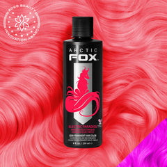ARCTIC FOX Electric Paradise Rose Neon: couleur néon spectaculaire pour cheveux clairs.
