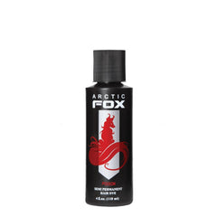 ARCTIC FOX Poison – bocal rouge vibrant pour couleur durable sur cheveux pré-éclaircis