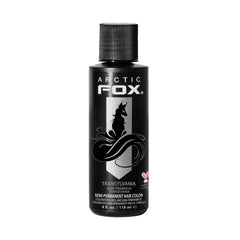 ARCTIC FOX Transylvania: bouteille 4 oz prête pour une teinte noire bleutée.