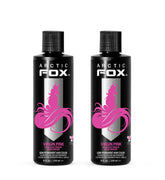 ARCTIC FOX Virgin Pink bouteille montrant la couleur rose vive, sans ammoniaque, pour une teinte durable.