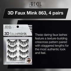 Ardell 3D Faux Vison 863 – légèreté et confort pour une journée entière.