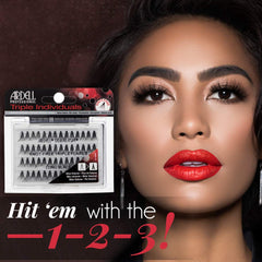 Application facile des cils Ardell triples individuels pour un look personnalisable