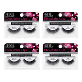 Ardell Double Up 208 lashes close-up shows the dramatic strip for bold looks
