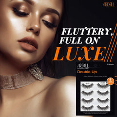 Ardell Double Up Wispies – bandes de cils offrant un volume intense pour un regard marqué.