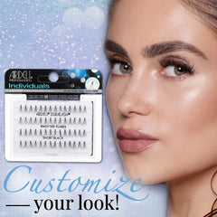 Ensemble extensions cils individuels Ardell, rendu volumineux et naturel.