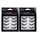 Cils Ardell Faux Mink Demi Wispies avec boucle naturelle pour un regard discret
