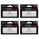 Ardell Faux Mink Short Black lash clusters for a natural, fuller look