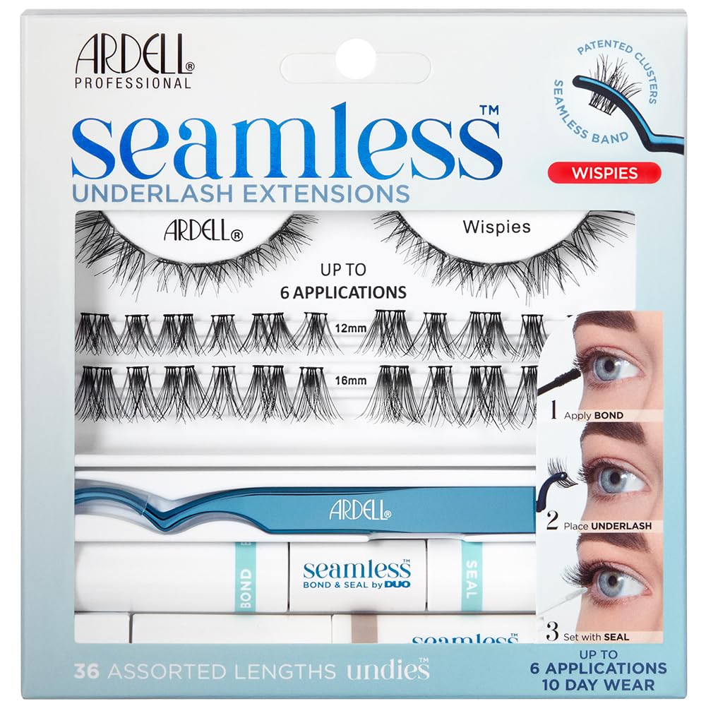 Kit Ardell cils Wispies avec liaison et sceau pour une tenue longue durée.