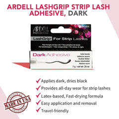 Ardell Lashgrip: collage sombre et naturel pour des cils impeccables toute la journée.