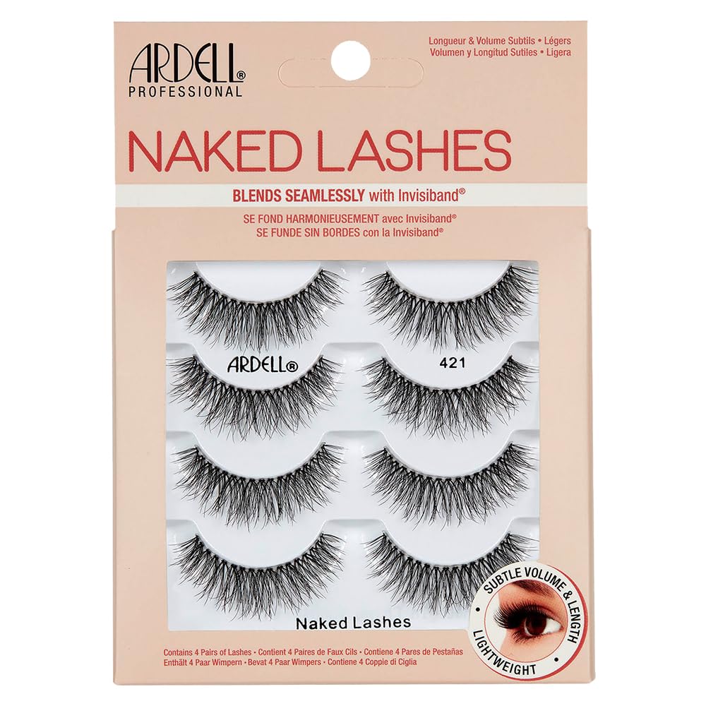 Ardell Naked 421 – bande invisible sans trace pour un port fluide au quotidien.