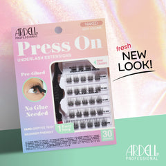 Ardell Naked-appli-cils ergonomique rose facilite une pose rapide sans effort